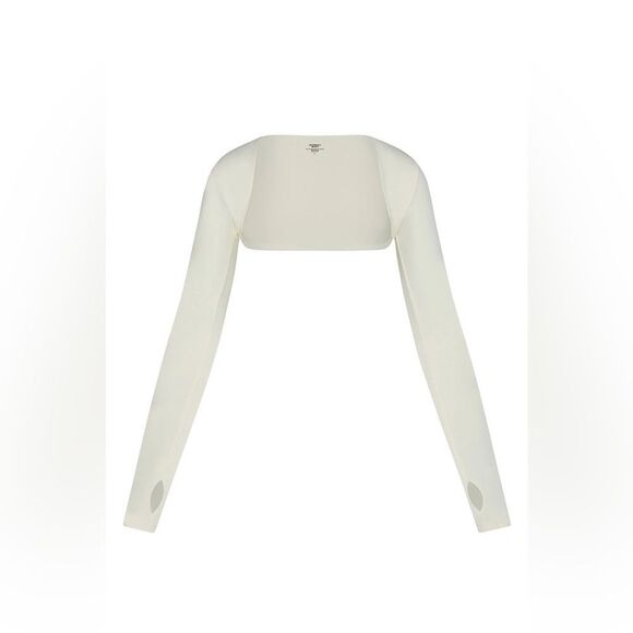 NWT Monday Body Runyon Canyon Bolero - Ivory - Picture 3 of 5